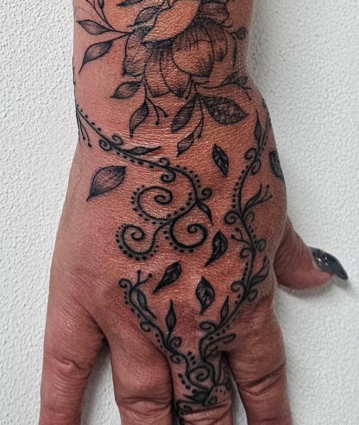 Bijwerken van een bestaande tattoo